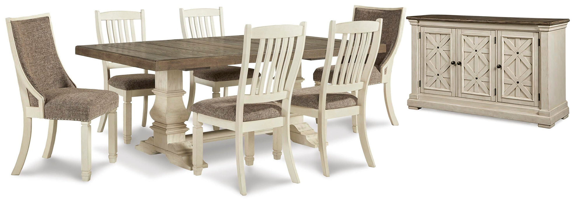 Bolanburg Dining Set - Casa Morelos / Coahuila Furniture (Oklahoma City, OK)