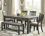 Tyler Creek Dining Set - Casa Morelos / Coahuila Furniture (Oklahoma City, OK)