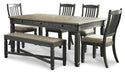 Tyler Creek Dining Set - Casa Morelos / Coahuila Furniture (Oklahoma City, OK)