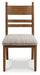 Greddinton Dining Chair - Casa Morelos / Coahuila Furniture (Oklahoma City, OK)