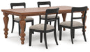 Greddinton Dining Room Set - Casa Morelos / Coahuila Furniture (Oklahoma City, OK)