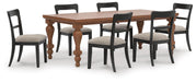 Greddinton Dining Room Set - Casa Morelos / Coahuila Furniture (Oklahoma City, OK)