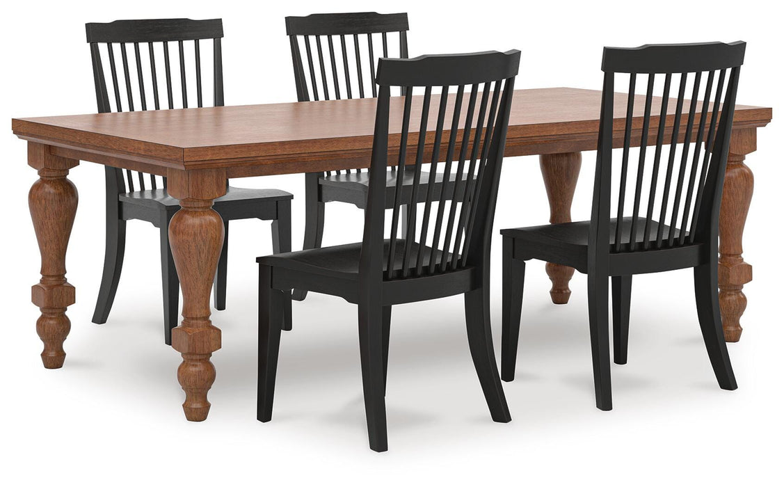 Greddinton Dining Room Set - Casa Morelos / Coahuila Furniture (Oklahoma City, OK)