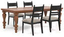 Greddinton Dining Room Set - Casa Morelos / Coahuila Furniture (Oklahoma City, OK)