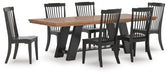 Greddinton Dining Room Set - Casa Morelos / Coahuila Furniture (Oklahoma City, OK)