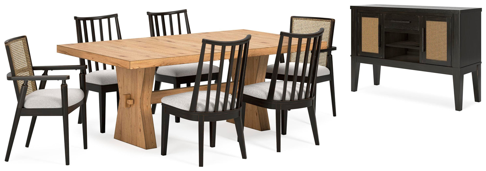 Galliden Dining Room Set - Casa Morelos / Coahuila Furniture (Oklahoma City, OK)
