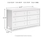 Hallityn Dresser - Casa Morelos / Coahuila Furniture (Oklahoma City, OK)