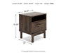 Calverson Nightstand - Casa Morelos / Coahuila Furniture (Oklahoma City, OK)