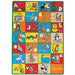 ABBEY Red & Multi 5' X 8' Area Rug - Casa Morelos / Coahuila Furniture (Oklahoma City, OK)