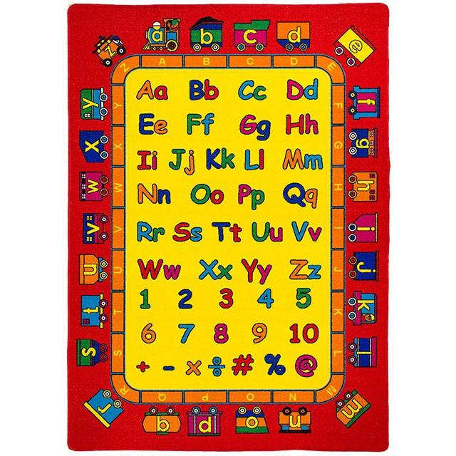 ABBEY Red & Multi 5' X 8' Area Rug - Casa Morelos / Coahuila Furniture (Oklahoma City, OK)