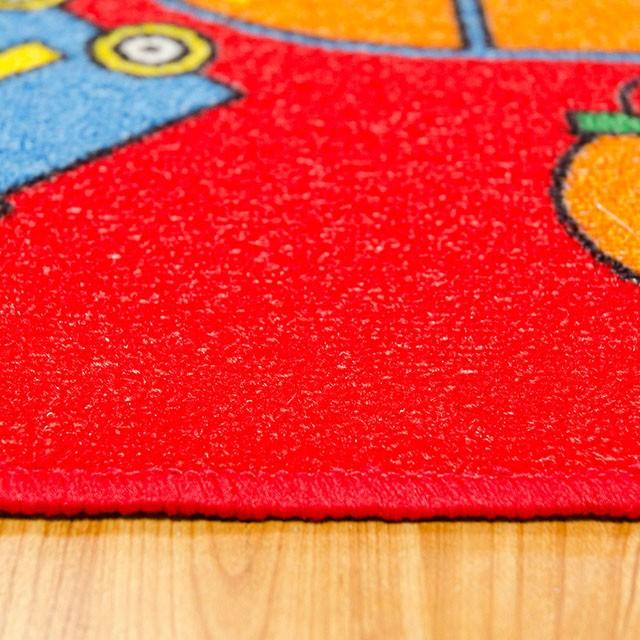 ABBEY Red & Multi 5' X 8' Area Rug - Casa Morelos / Coahuila Furniture (Oklahoma City, OK)