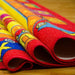 ABBEY Red & Multi 5' X 8' Area Rug - Casa Morelos / Coahuila Furniture (Oklahoma City, OK)