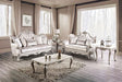 Acapulco White & Espresso Sofa - Casa Morelos / Coahuila Furniture (Oklahoma City, OK)