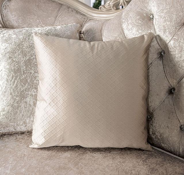 Acapulco White & Espresso Sofa - Casa Morelos / Coahuila Furniture (Oklahoma City, OK)