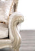Acapulco White & Espresso Sofa - Casa Morelos / Coahuila Furniture (Oklahoma City, OK)