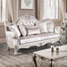 Acapulco White & Espresso Sofa - Casa Morelos / Coahuila Furniture (Oklahoma City, OK)