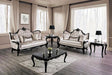 Acapulco White & Espresso Sofa - Casa Morelos / Coahuila Furniture (Oklahoma City, OK)
