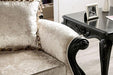 Acapulco White & Espresso Sofa - Casa Morelos / Coahuila Furniture (Oklahoma City, OK)