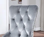 ADALIA Wingback Chair (2/CTN), Silver/Dark Gray - Casa Morelos / Coahuila Furniture (Oklahoma City, OK)