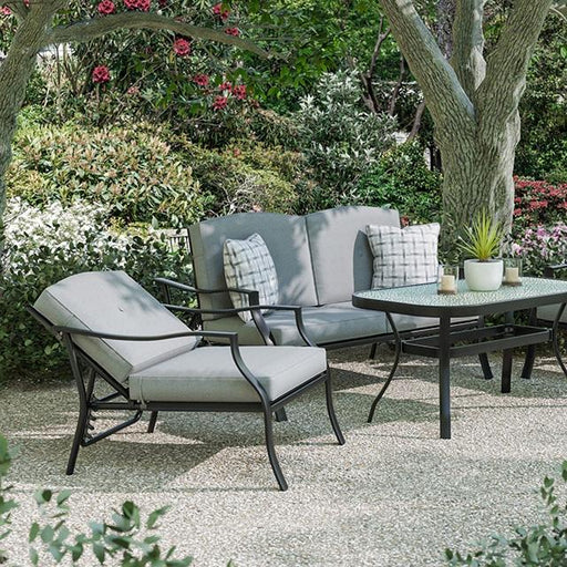 Adele 5 Pc. Conversation Set w/ Adjustable Chairs - Casa Morelos / Coahuila Furniture (Oklahoma City, OK)