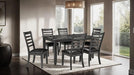 Adia 7 Pc Dinning Table Set Grey & Brown - Casa Morelos / Coahuila Furniture (Oklahoma City, OK)