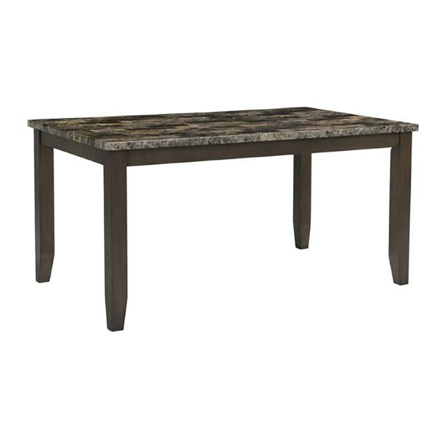Adia 7 Pc Dinning Table Set Grey & Brown - Casa Morelos / Coahuila Furniture (Oklahoma City, OK)