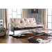 Aksel Black/Red Futon Mattress, Black, Red & Gray - Casa Morelos / Coahuila Furniture (Oklahoma City, OK)