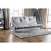Aksel Black/Red Futon Mattress, Black, Red & Gray - Casa Morelos / Coahuila Furniture (Oklahoma City, OK)
