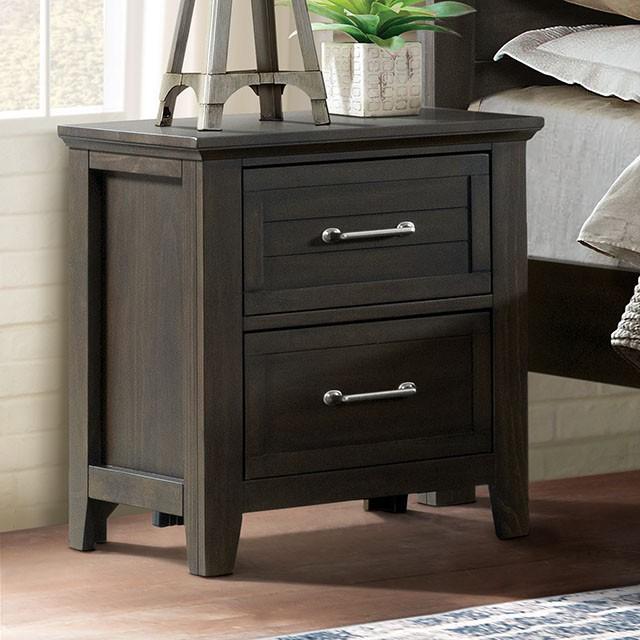 ALAINA Night Stand With USB Plug - Casa Morelos / Coahuila Furniture (Oklahoma City, OK)