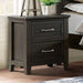 ALAINA Night Stand With USB Plug - Casa Morelos / Coahuila Furniture (Oklahoma City, OK)