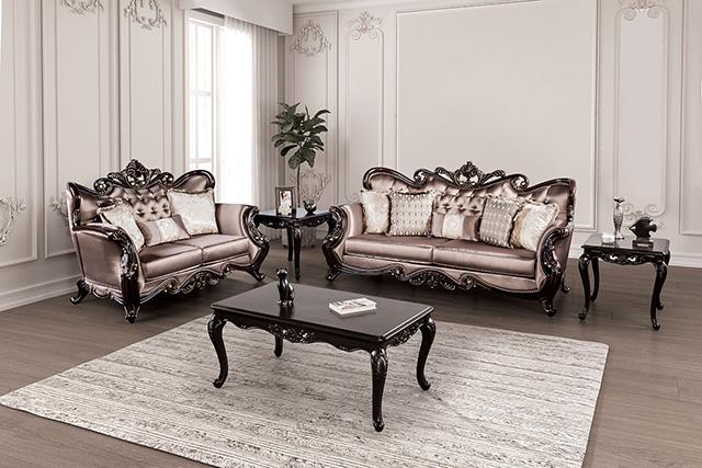 Albacete Chair Cherry & Campage - Casa Morelos / Coahuila Furniture (Oklahoma City, OK)