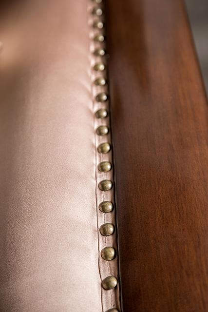 Albacete Chair Cherry & Campage - Casa Morelos / Coahuila Furniture (Oklahoma City, OK)