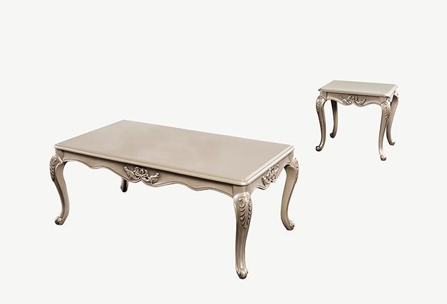 Albacete Coffee Table Walnut & Campage - Casa Morelos / Coahuila Furniture (Oklahoma City, OK)