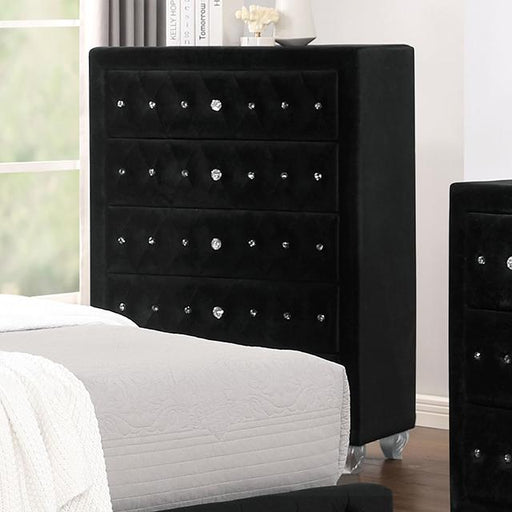 Zohar Chest Black - Casa Morelos / Coahuila Furniture (Oklahoma City, OK)