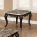 Albacete End Table Walnut & Campage - Casa Morelos / Coahuila Furniture (Oklahoma City, OK)