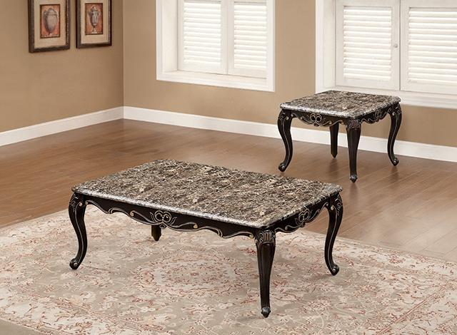 Albacete Coffee Table Walnut & Campage - Casa Morelos / Coahuila Furniture (Oklahoma City, OK)