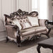 Albacete Loveseat Campage & Walnut - Casa Morelos / Coahuila Furniture (Oklahoma City, OK)