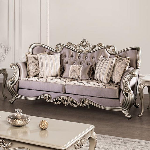 Albacete Sofa Campage & Walnut - Casa Morelos / Coahuila Furniture (Oklahoma City, OK)