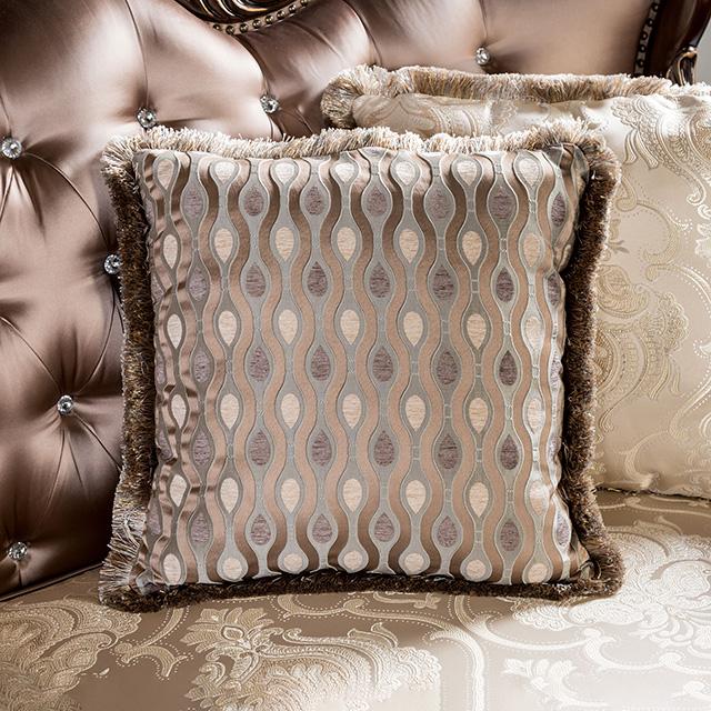 Albacete Loveseat Campage & Walnut - Casa Morelos / Coahuila Furniture (Oklahoma City, OK)