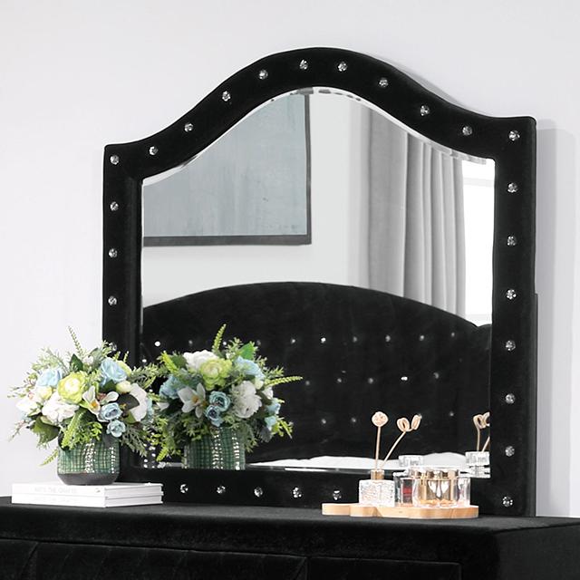 ZOHAR Mirror, Black - Casa Morelos / Coahuila Furniture (Oklahoma City, OK)