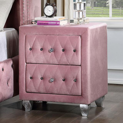 ZOHAR Night Stand, Pink - Casa Morelos / Coahuila Furniture (Oklahoma City, OK)