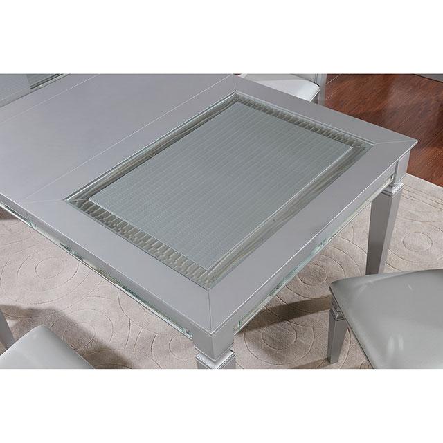 Alena Silver Dining Table - Casa Morelos / Coahuila Furniture (Oklahoma City, OK)