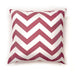 Zoe Red Chevron 18" X 18" Pillow, Red Chevron (2/CTN) - Casa Morelos / Coahuila Furniture (Oklahoma City, OK)