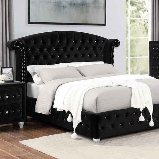 ZOHAR E.King Bed, Black - Casa Morelos / Coahuila Furniture (Oklahoma City, OK)