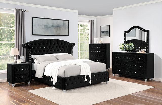 ZOHAR Mirror, Black - Casa Morelos / Coahuila Furniture (Oklahoma City, OK)