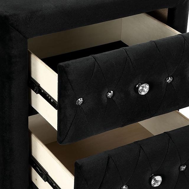 ZOHAR E.King Bed, Black - Casa Morelos / Coahuila Furniture (Oklahoma City, OK)