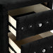 ZOHAR E.King Bed, Black - Casa Morelos / Coahuila Furniture (Oklahoma City, OK)