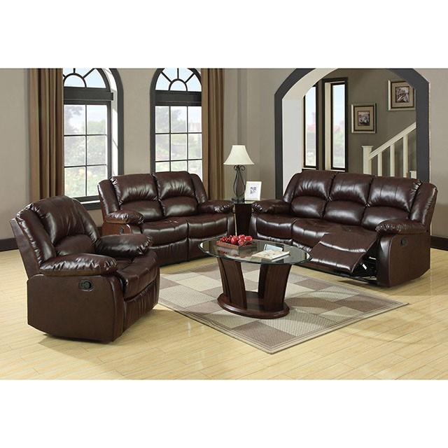 Winslow Love Seat w/ Center Console - Casa Morelos / Coahuila Furniture (Oklahoma City, OK)