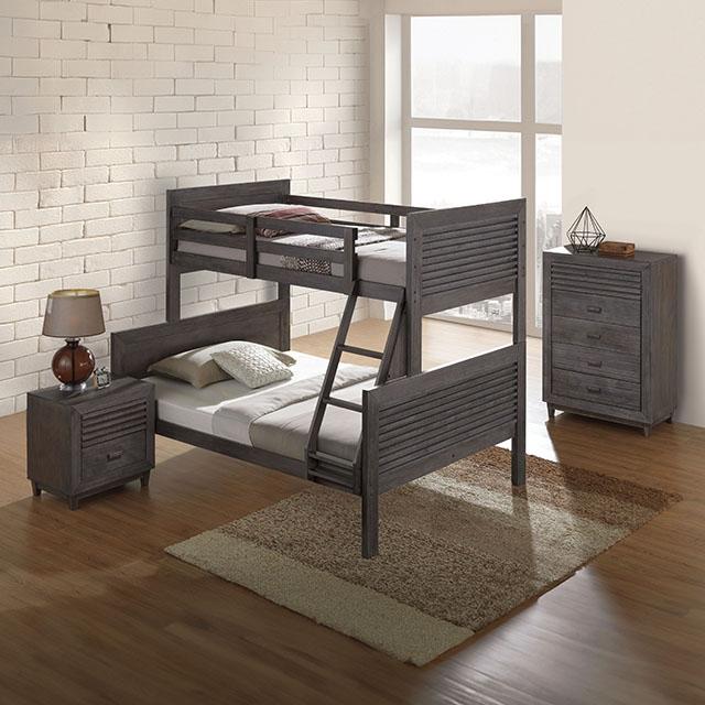 Witham Twin/Full & Twin/Twin Bunk Bed - Casa Morelos / Coahuila Furniture (Oklahoma City, OK)