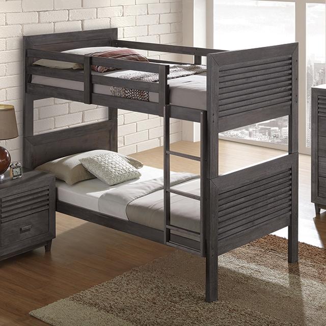 Witham Twin/Full & Twin/Twin Bunk Bed - Casa Morelos / Coahuila Furniture (Oklahoma City, OK)